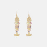 Fish Shape Dangle Earrings Cream One Size Earrings - Tophatter Daily Deals