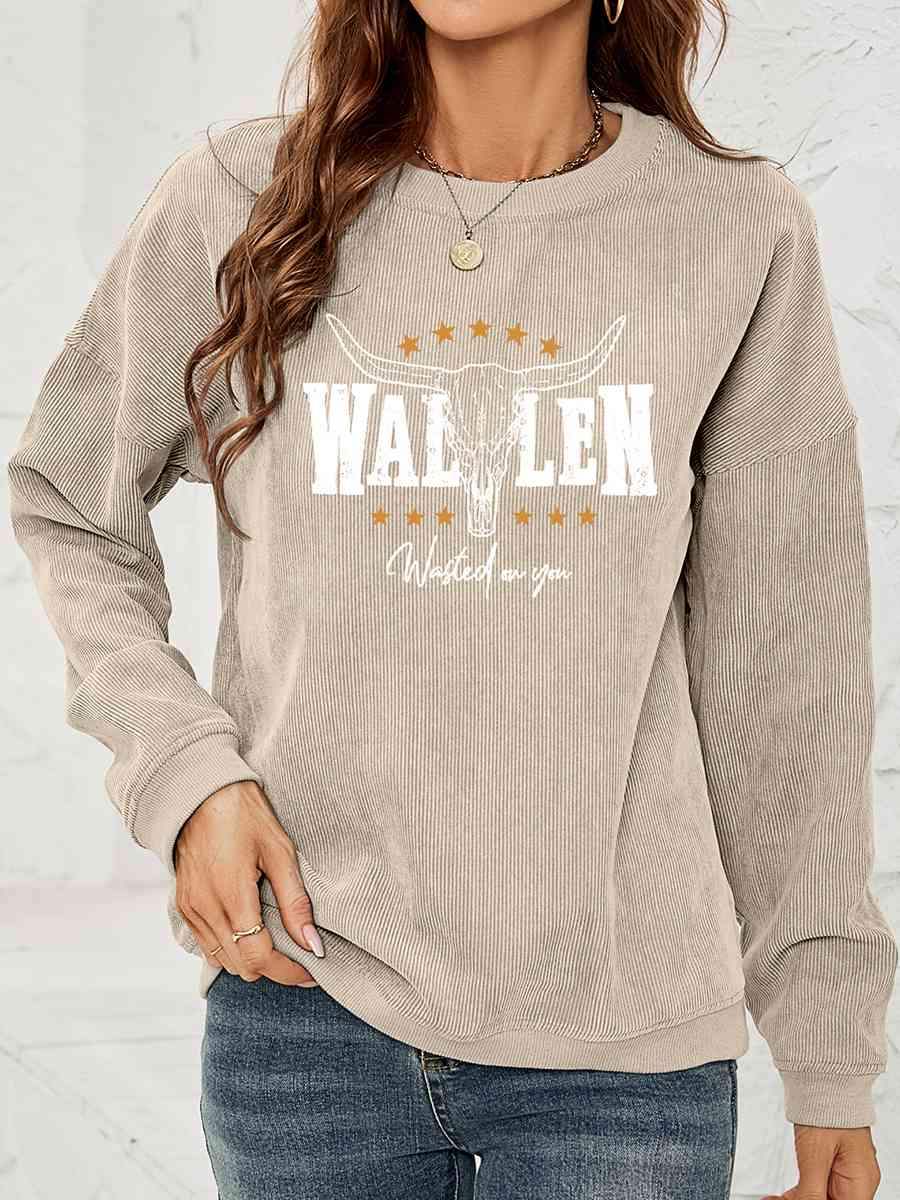 THE HELL I WON'T Graphic Sweatshirt - Tophatter Daily Deals