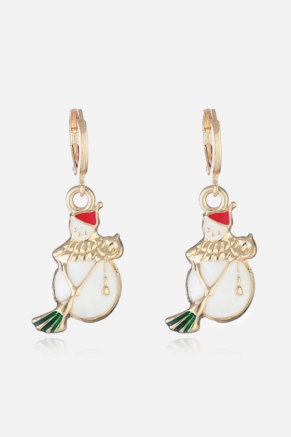 Christmas Theme Alloy Earrings Style D One Size Earrings - Tophatter Daily Deals