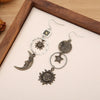 Star, Sun, and Moon Earrings Earrings - Tophatter Daily Deals