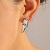 Geometric Stainless Steel Earrings Earrings - Tophatter Daily Deals