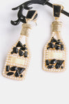 Wine Shape Zinc Alloy Acrylic Dangle Earrings Earrings - Tophatter Daily Deals