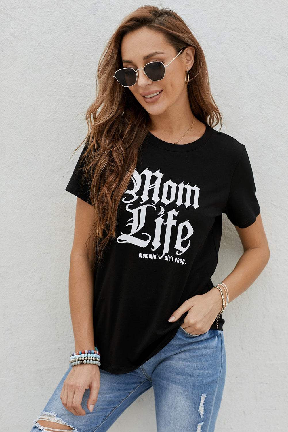 Mom Life Tee Women's T-Shirts - Tophatter Daily Deals