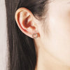 925 Sterling Silver Heart Earrings Earrings - Tophatter Daily Deals