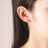 925 Sterling Silver Heart Earrings Earrings - Tophatter Daily Deals