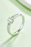 Moissanite 925 Sterling Silver Solitaire Ring Moissanite - Tophatter Daily Deals