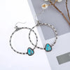 Artificial Turquoise Drop Earrings Earrings - Tophatter Daily Deals