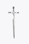 Zircon 925 Sterling Silver Sword Single Ear Jacket Earring Earrings - Tophatter Daily Deals