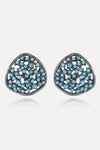 Turquoise Stud Earrings Style B One Size Earrings - Tophatter Daily Deals