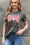 Simply Love Simply Love Full Size COWGIRL Graphic Cotton Tee Women's T-Shirts - Tophatter Daily Deals