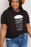 Simply Love Full Size Slogan Graphic Cotton Tee Women's T-Shirts - Tophatter Daily Deals