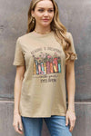 Simply Love Simply Love Full Size READING IS DREAMING WITH YOUR EYES OPEN Graphic Cotton Tee Taupe Women's T-Shirts - Tophatter Daily Deals