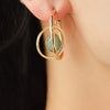 Geometric Teardrop Shape Alloy Earrings Earrings - Tophatter Daily Deals