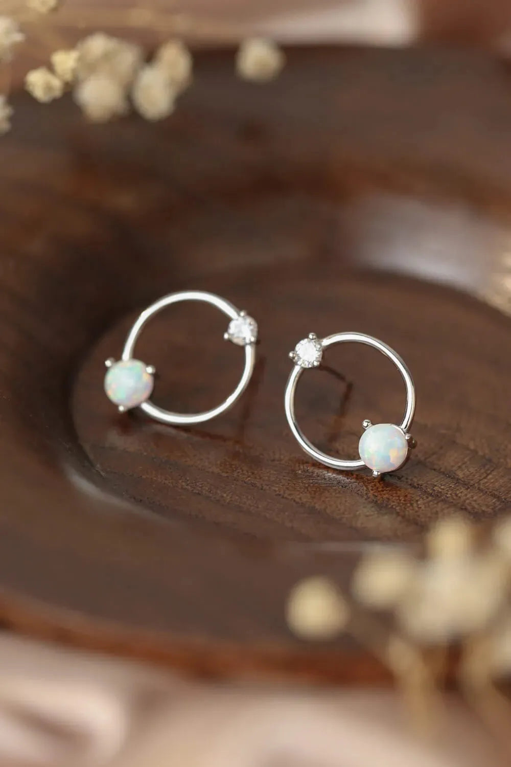 New Beginnings Opal Earrings Opal - Tophatter Daily Deals