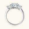 3 Carat Moissanite 925 Sterling Silver Ring Moissanite - Tophatter Daily Deals