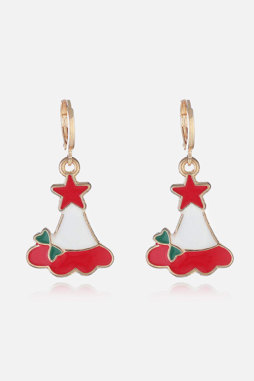 Christmas Theme Alloy Earrings Style G One Size Earrings - Tophatter Daily Deals