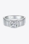 From The Heart 1 Carat Moissanite Ring Moissanite - Tophatter Daily Deals