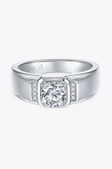 From The Heart 1 Carat Moissanite Ring Moissanite - Tophatter Daily Deals