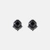 Geometric Zircon Alloy Earrings Earrings - Tophatter Daily Deals