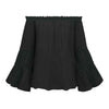 Off-Shoulder Frill Trim Blouse Blouses - Tophatter Daily Deals