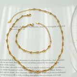 Titanium Steel Chain Link Necklace Necklaces - Tophatter Daily Deals
