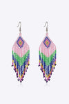 Beaded Dangle Earrings Style I One Size Earrings - Tophatter Daily Deals