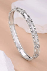 Moissanite 925 Sterling Silver Bracelet Moissanite - Tophatter Daily Deals