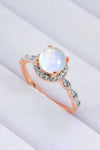 Round Moonstone Ring - Tophatter Shopping Deals