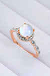 Round Moonstone Ring Moonstone - Tophatter Daily Deals