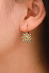 Turquoise Sun Drop Earrings Earrings - Tophatter Daily Deals