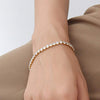 Titanium Steel Bracelet Gold One Size Bracelets - Tophatter Daily Deals