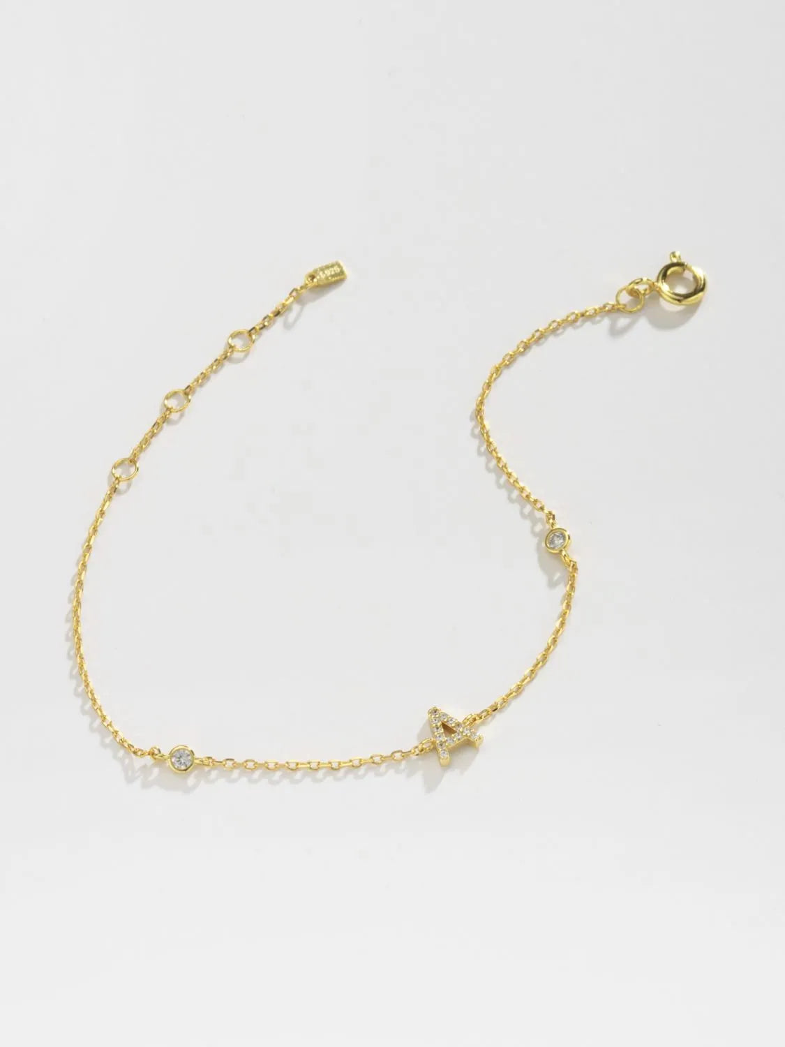 A To F Zircon 925 Sterling Silver Bracelet Bracelets - Tophatter Daily Deals