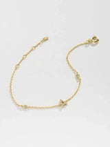 A To F Zircon 925 Sterling Silver Bracelet Bracelets - Tophatter Daily Deals