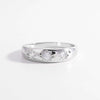 925 Sterling Silver Inlaid Zircon Ring Rings - Tophatter Daily Deals