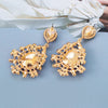 Teardrop Shape Rhinestone Alloy Dangle Earrings Earrings - Tophatter Daily Deals