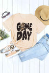 GAME DAY Graphic Short Sleeve T-Shirt Women's T-Shirts - Tophatter Daily Deals