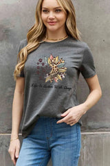 Simply Love Simply Love Full Size LIFE IS BETTER WITH DOGS Graphic Cotton Tee Women's T-Shirts - Tophatter Daily Deals
