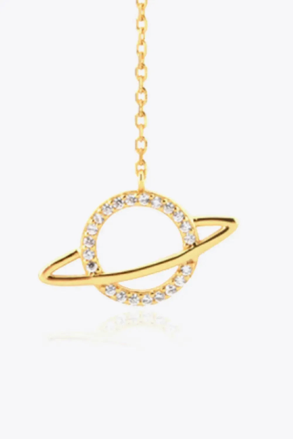 925 Sterling Silver Zircon Planet Single Earring Earrings - Tophatter Daily Deals