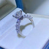 2 Carat Moissanite 925 Sterling Silver Ring Moissanite - Tophatter Daily Deals