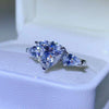 3 Carat Moissanite 925 Sterling Silver Ring Moissanite - Tophatter Daily Deals