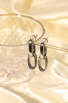 Gold-Plated Chain Link Earrings Earrings - Tophatter Daily Deals