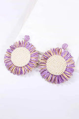 Flower Shape Dangle Earrings Earrings - Tophatter Daily Deals