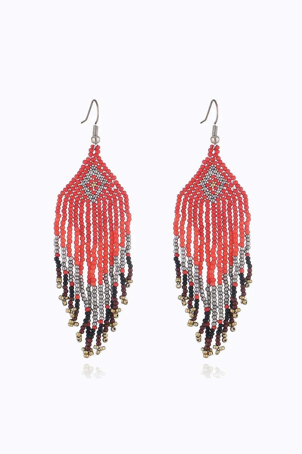 Beaded Dangle Earrings Style G One Size Earrings - Tophatter Daily Deals