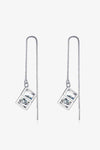 2 Carat Moissanite 925 Sterling Silver Threader Earrings Moissanite - Tophatter Daily Deals