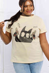 Simply Love Full Size PEW PEW Graphic Cotton Tee Women's T-Shirts - Tophatter Daily Deals