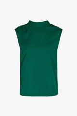 Tied Mock Neck Blouse Blouses - Tophatter Daily Deals