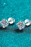 Good Day In My Mind Moissanite Stud Earrings Moissanite - Tophatter Daily Deals