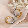 18K Gold-Plated Huggie Earrings Earrings - Tophatter Daily Deals