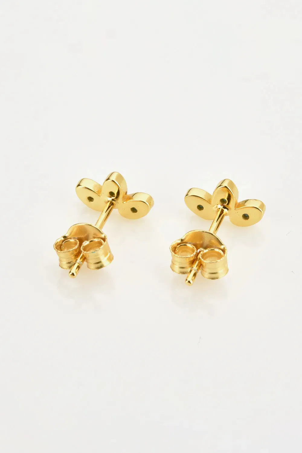 Inlaid 925 Sterling Silver Stud Earrings Earrings - Tophatter Daily Deals