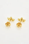Inlaid 925 Sterling Silver Stud Earrings Earrings - Tophatter Daily Deals